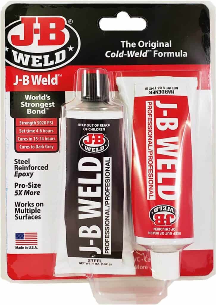 Get the JB weld from the ne